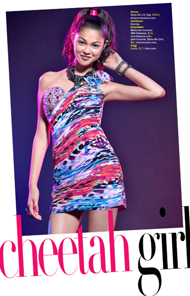 Gigi by La Femme 16634 in Seventeen Magazine Prom 2011 Edition