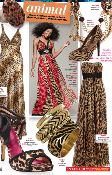 La Femme Style 15914 in Seventeen Magazine Prom 2011 Edition