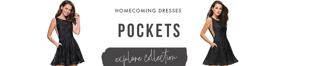 homecoming dresses with pockets