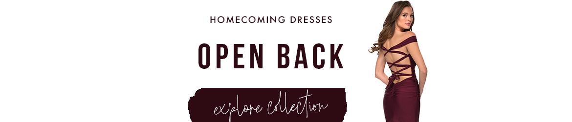 open back homecoming dresses 