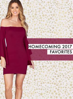 La Femme Homecoming Dresses 2017 Burgundy Dress