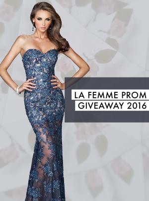 La Femme Prom Dress Giveaway Rules