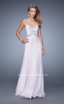 Picture of: Ruched Bodice Prom Dress with Sweetheart Neckline in Pink, Style: 21173, Main Picture