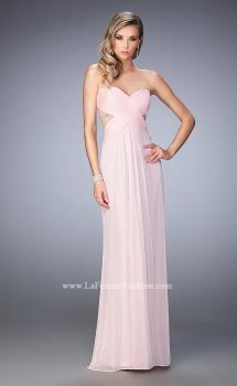 Picture of: Sweetheart Neckline Prom Dress with Beaded Detail in Pink, Style: 22470, Main Picture