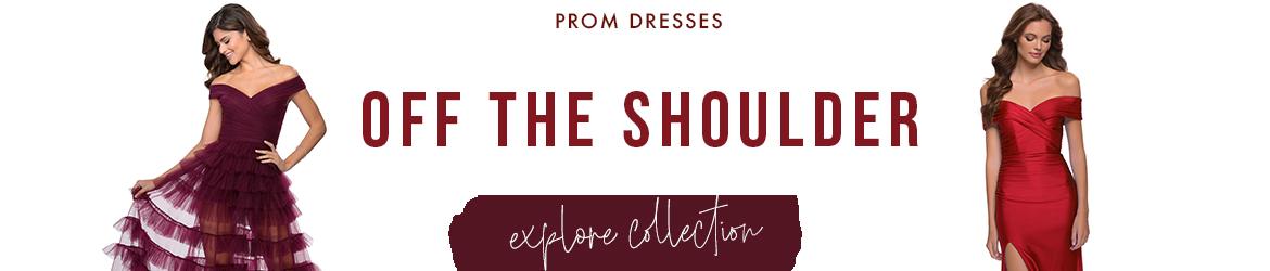 Picture of: Off the Shoulder Prom Dresses