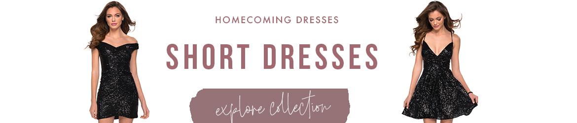 short homecoming dresses 