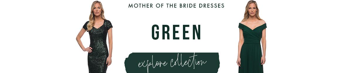 Picture of: Emerald, Sage, and Green Mother of the Bride Dresses