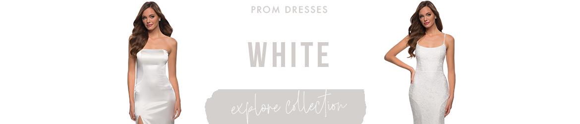 Picture of: White Prom Dresses