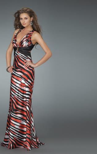 Zebra Prom Dresses Vintage