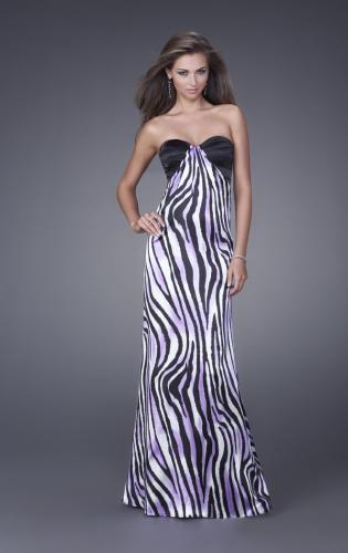 Zebra Prom Dresses Vintage