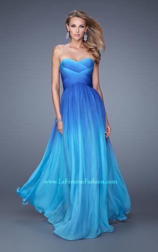 Ombre Prom Dresses La Femme