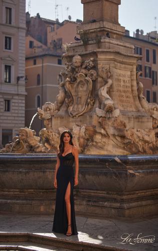 Blue Evening Dresses | La Femme