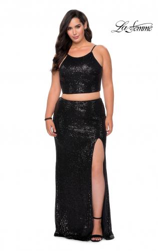 Two piece best sale dresses plus size