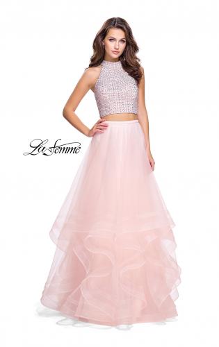 Baby pink prom dresses cheap 2018