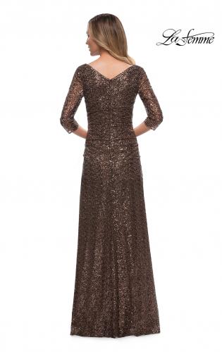 Bronze mother of 2024 the bride dress