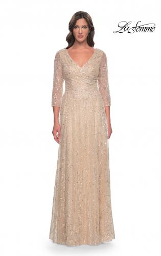 Gold Mother of the Bride Dresses and Mother of the Groom Gowns La Femme