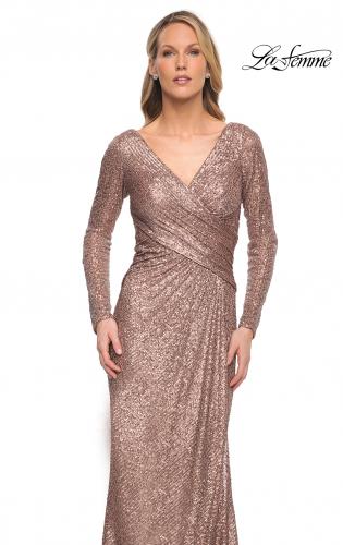 Copper Mother of the Bride Dress