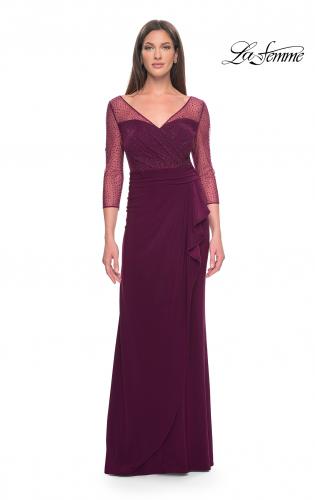 Purple Mother of the Bride Dresses La Femme