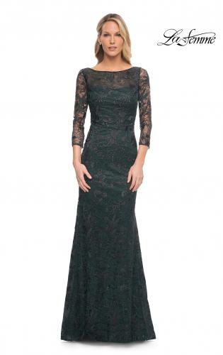 Long sleeve high neck mother of the bride clearance dresses