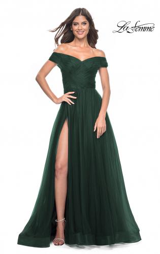 Dark green tight prom clearance dress