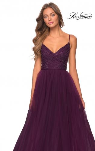 dark lilac dress