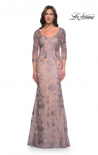 Purple Mother of the Bride Dresses La Femme