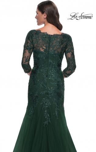 Hunter Green Mother of the Bride Dress