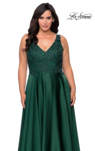 hav det sjovt tandpine bryllup Green Plus Size Dresses | La Femme