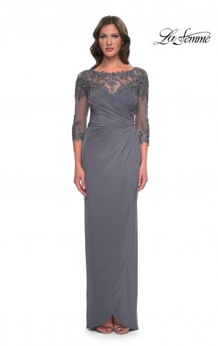 Illusion Mother of the Bride Dresses La Femme