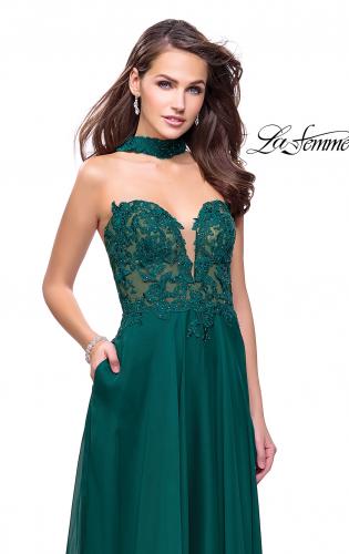 2024 Hunter Green Graduation Dresses Long Lace Mermaid Prom Dress