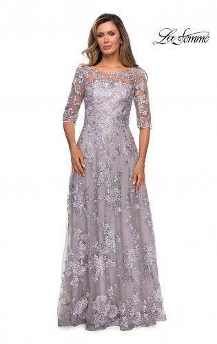 mother of the groom dresses 3 4 sleeve