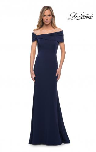 Off the Shoulder Evening Dresses La Femme