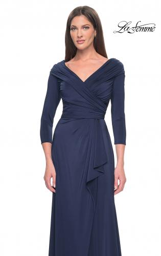 Navy Mother of the Bride Dresses and Mother of the Groom Gowns | La Femme