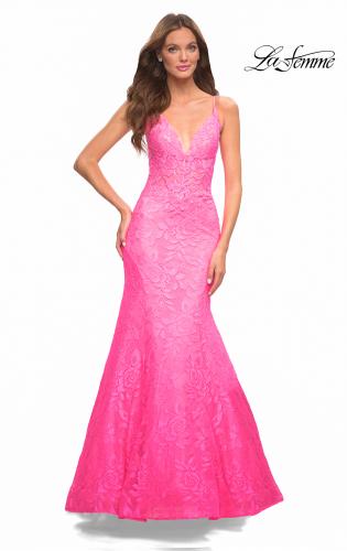 neon colored homecoming dresses