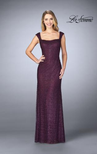 deep purple mother of the bride dresses