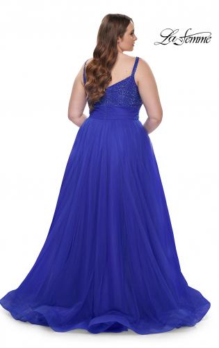 Plus size empire on sale waist formal gowns