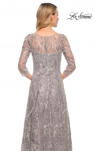 beaded tea length mother of the bride dresses