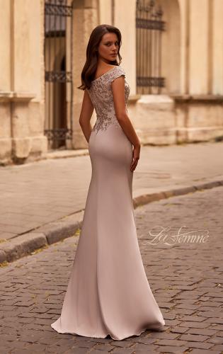 La femme evening mother of the bride shops dresses