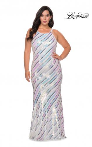 Multi colored sequin shop dress plus size