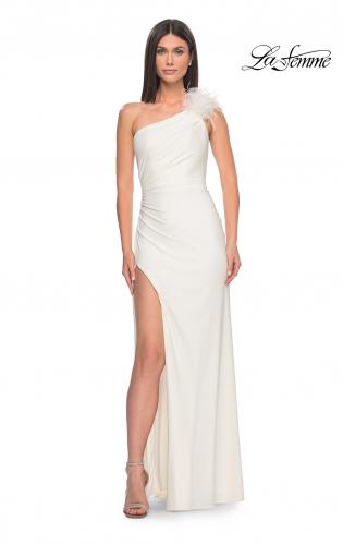 White dinner gown on sale styles