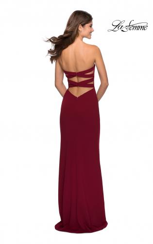 strapless ball dress