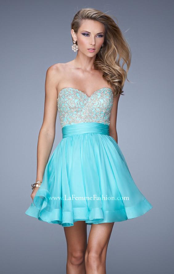 La femme 2024 short prom dresses